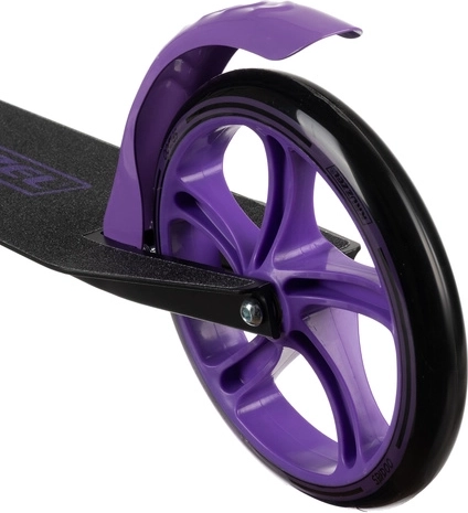 Faltbarer City-Roller für Kinder mit großen Rädern (200 mm) – lila