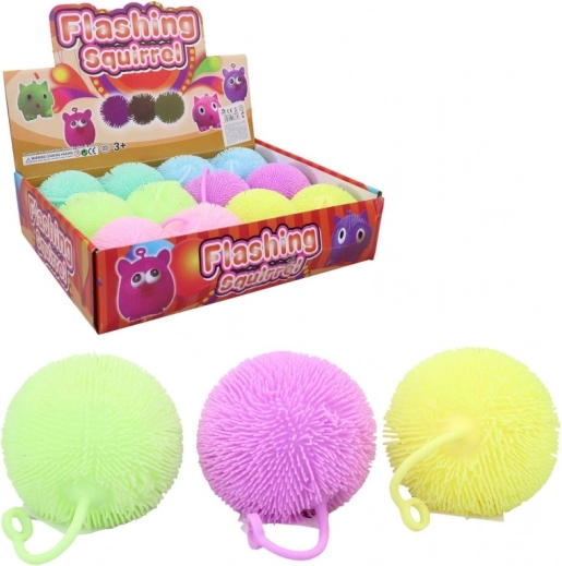 Leuchtender Ball 9 cm, 6 Farben
