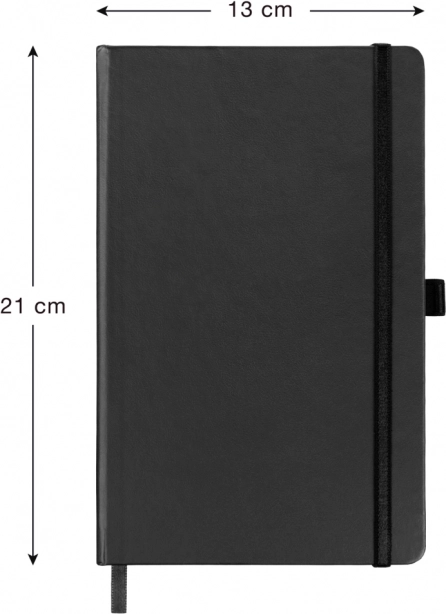 Gestreiftes Notizbuch NOTIQUE Skiver Blau-Blau