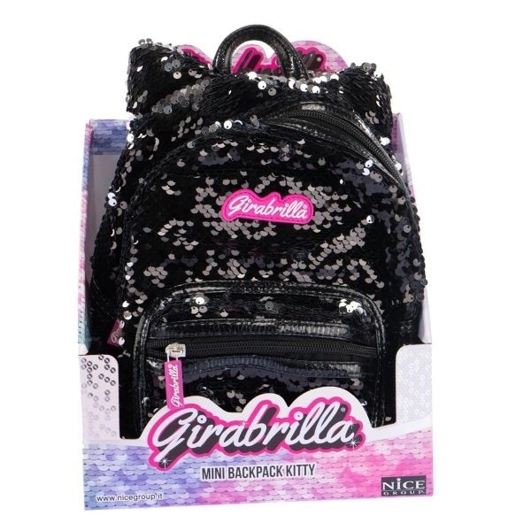 Rucksack Girabrilla Katze Schwarz