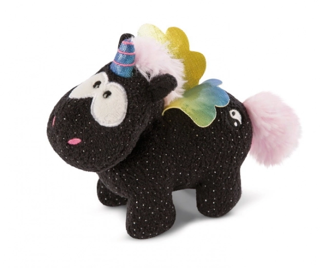 Stehendes Einhorn Rainbow Yin 13 cm Plüsch