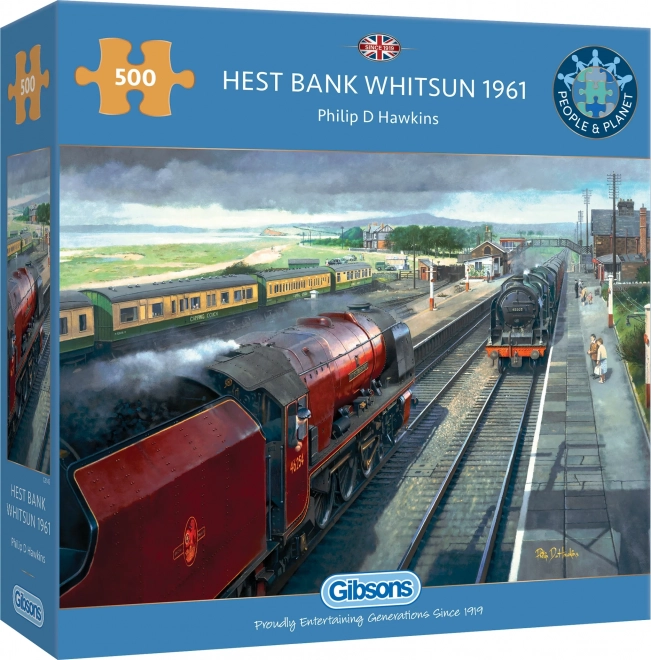 Gibsons Puzzle Hest Bank Whitsun 1961, 500 Teile