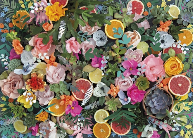 Gibsons Puzzle Papierblumen 1000 Teile