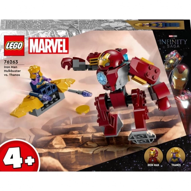 Iron Man Hulkbuster gegen Thanos LEGO Bausatz