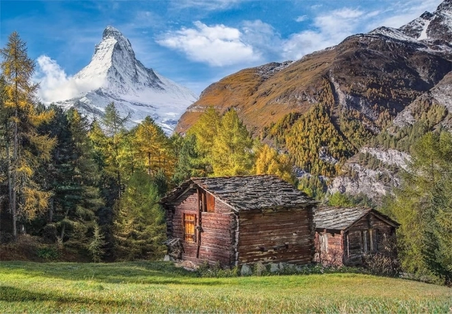 Magisches Matterhorn-Puzzle 500 Teile