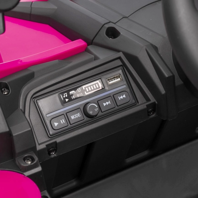 Kinder-Elektroauto Buggy Madman UTV-MX rosa