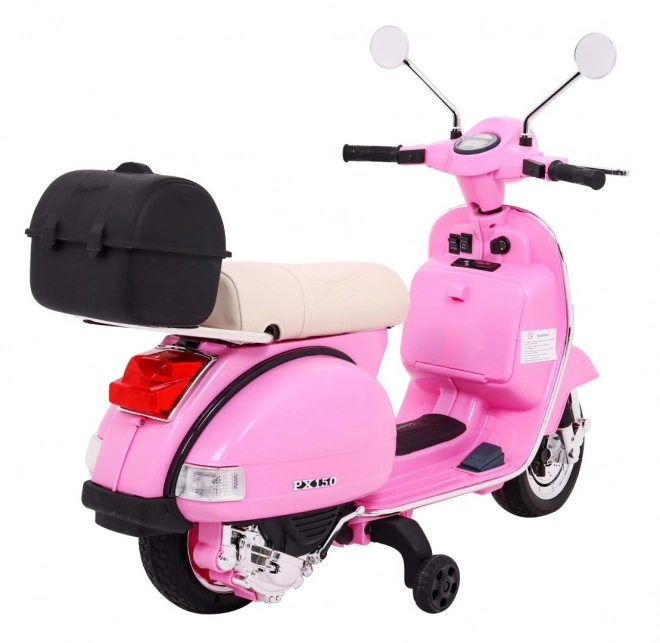 Elektrischer Kinderroller Vespa Rosa
