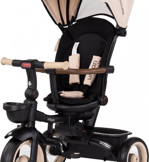Chipolino Dreirad mit Verdeck Urban 2v1 Biscotta