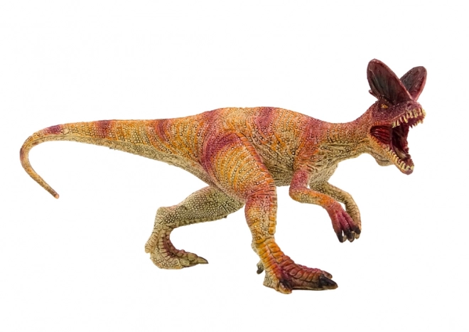 Roter Dilophosaurus Sammelfigur