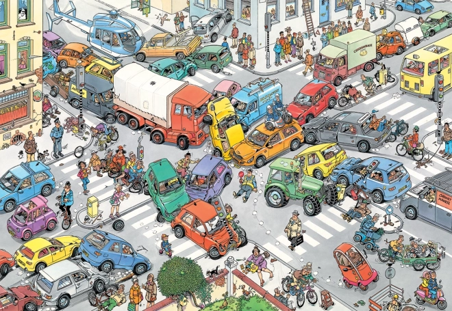 Jumbo Puzzle Verkehrschaos 3000 Teile