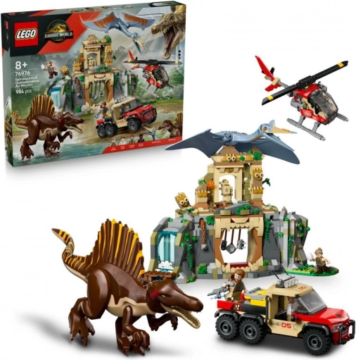 Lego Jurassic World: Luftmission mit Quetzalcoatlus und Spinosaurus