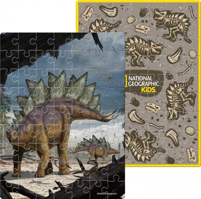 National Geographic Stegosaurus Puzzle Ei von CubicFun