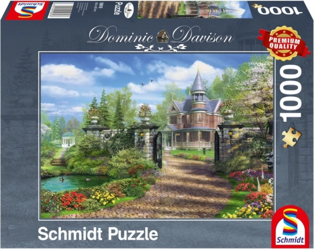 Puzzle Idyllisches Bauernhaus 1000 Teile SCHMIDT
