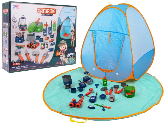 Mega Camping Set mit Zelt und Zubehör