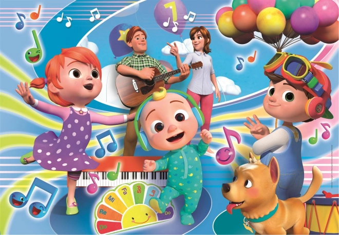 Clementoni CoComelon Musik MAXI Puzzle 24 Teile