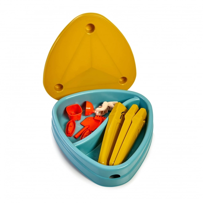 Feber Kindertisch mit Wasser- und Sandkasten 4-in-1