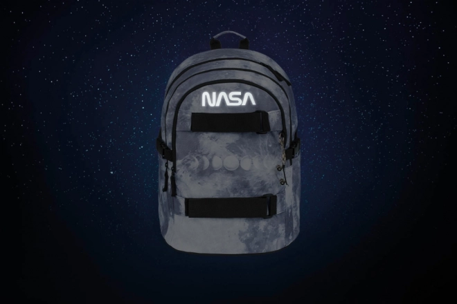 Schulrucksack Skate NASA Grau