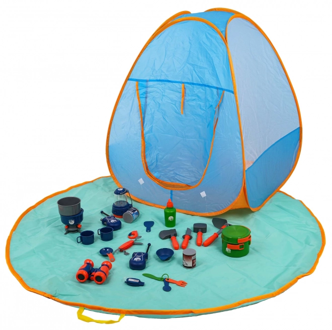 Mega Camping Set mit Zelt und Zubehör