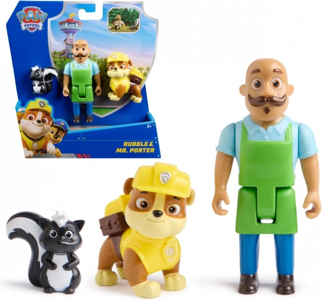 Paw Patrol Figuren-Set Rubble
