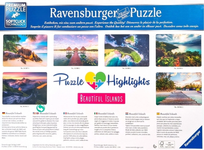 Ravensburger Puzzle Malediven Paradies 1000 Teile