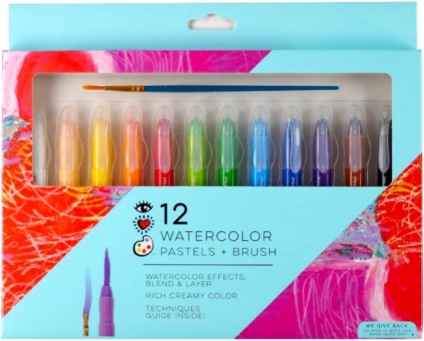 Aquarell-Pastelle 12 Farben