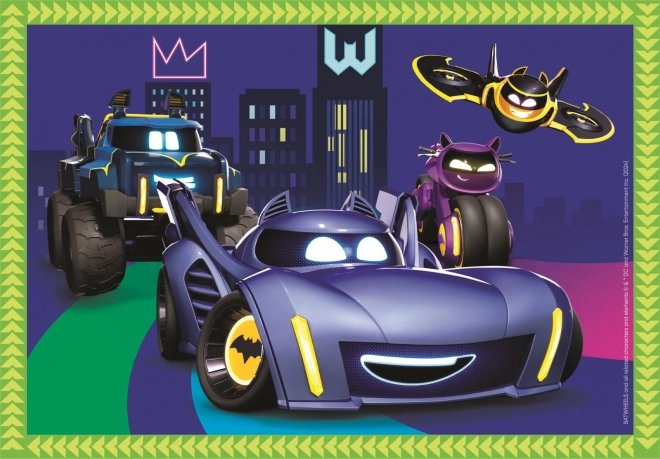 Puzzle Batwheels 4v1 (12, 16, 20, 24 Teile)