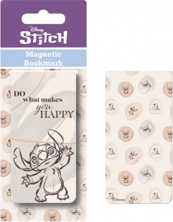 Magnetisches Lesezeichen Lilo & Stitch Happy
