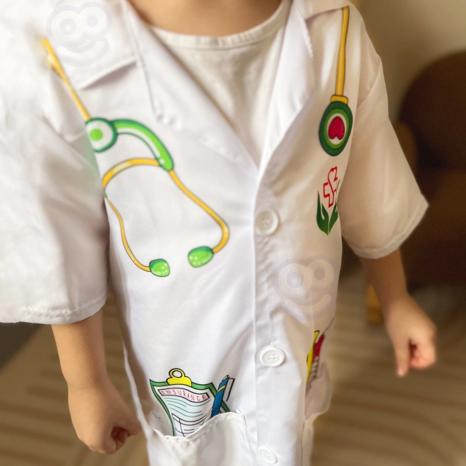 Woopie Kinderarztkostüm mit Schürze