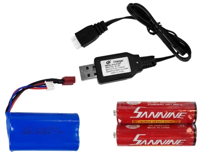 Leistungsfähige, wiederaufladbare Batterie