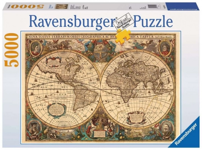 Ravensburger Puzzle Antike Weltkarte