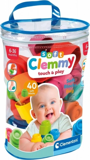 Clementoni Soft Clemmy Bausteine Set