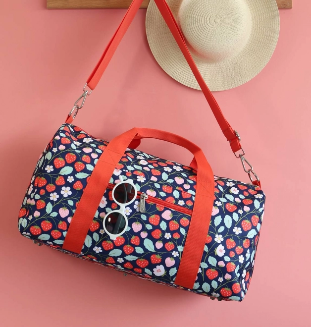 A Little Lovely Company Kinderreisetasche – Erdbeeren
