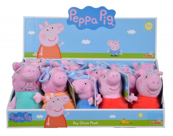 Peppa Pig Plüsch Schlüsselanhänger