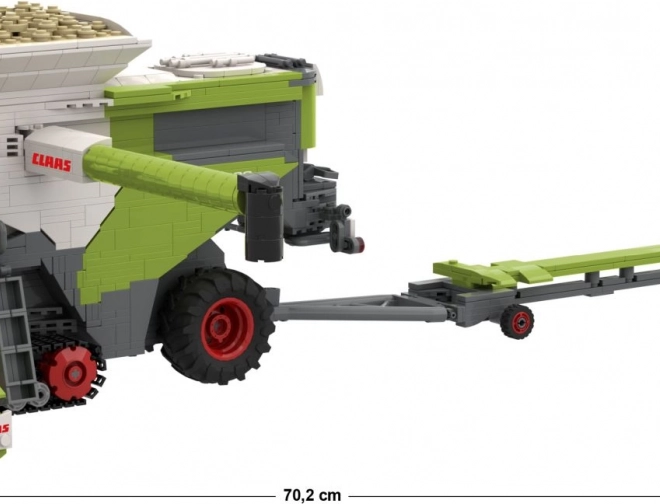 Bausteinset Brixies Plus Claas Lexion 8900 Terra Trac mit Anhänger