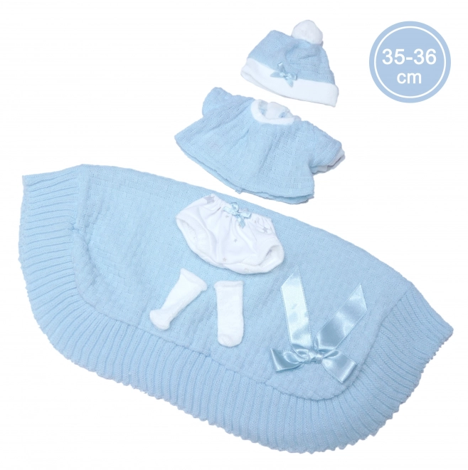 Llorens Babypuppen Outfit mit Decke