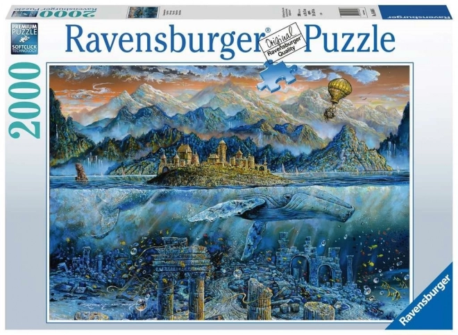 Puzzle Moudrá Walfisch - 2000 Teile Ravensburger