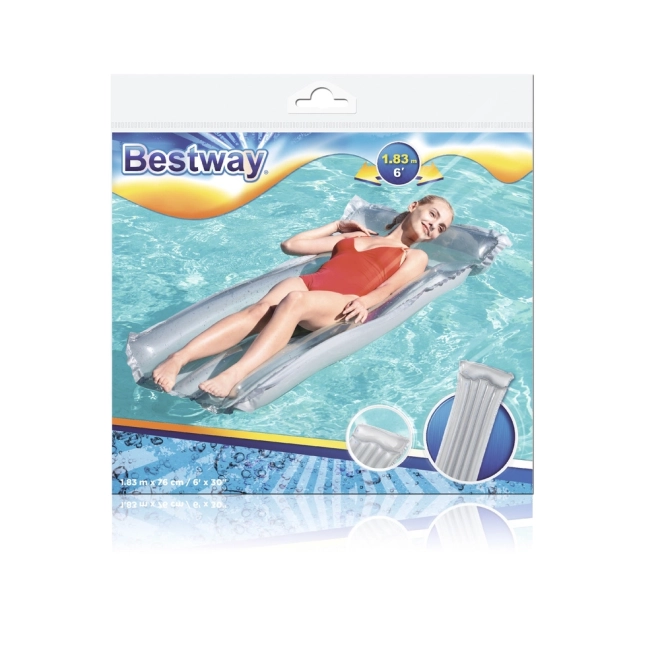 Transparente Bestway Wasser-Luftmatratze