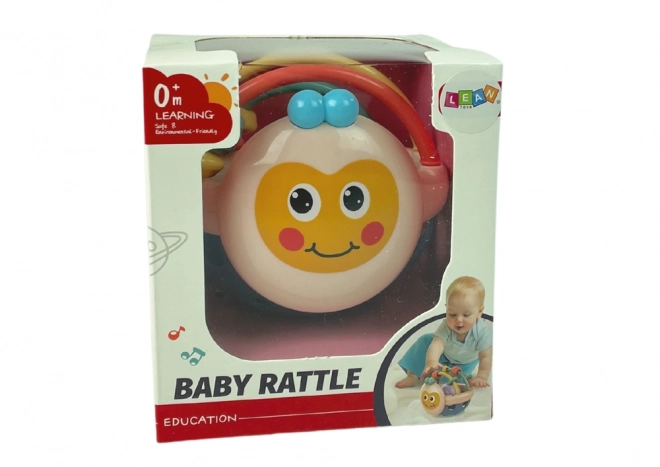 Rassel für Babys Pastellfarben Ball