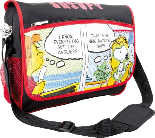 Kleine Fuß Schultertasche Snoopy