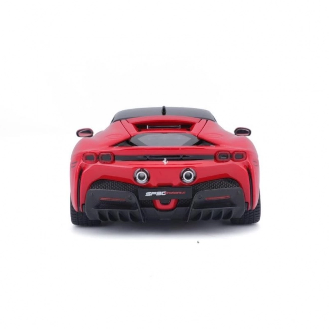 Bburago Ferrari SF90 Stradale Rot Modellauto 1:24