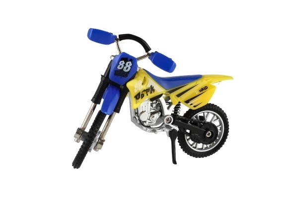 Fingermotorrad mit Zubehör 12 cm