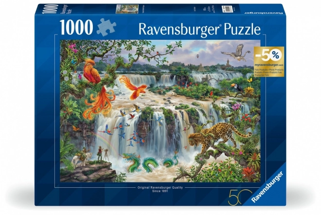 Ravensburger Puzzle Fantastische Iguazú-Wasserfälle 1000 Teile