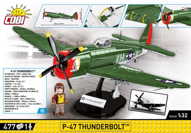 Cobi Zweiter Weltkrieg P-47 Thunderbolt