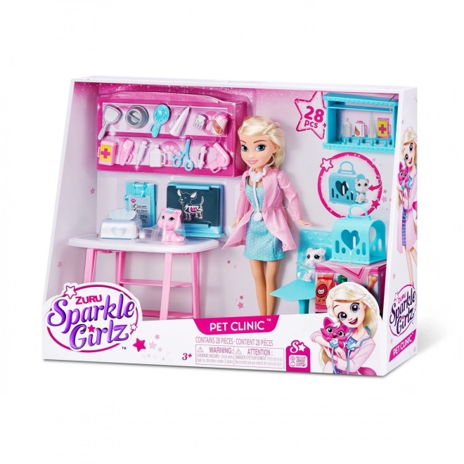 Sparkle Girlz Tierklinik Spielset