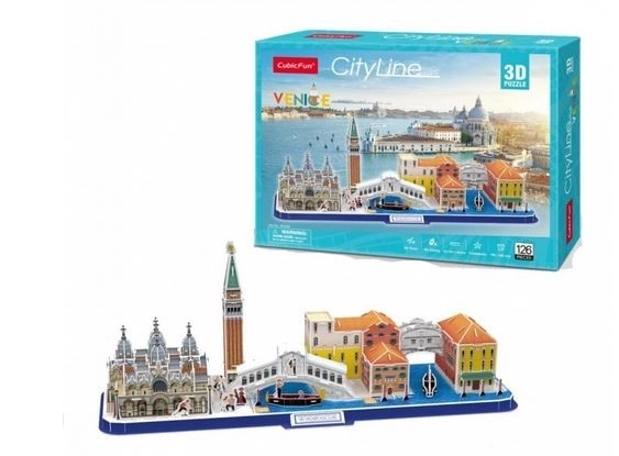 3D Puzzle Venice - City Line