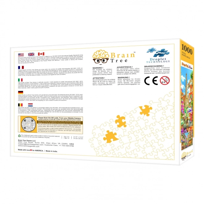 Puzzle Brain Tree Paris 1000 Teile
