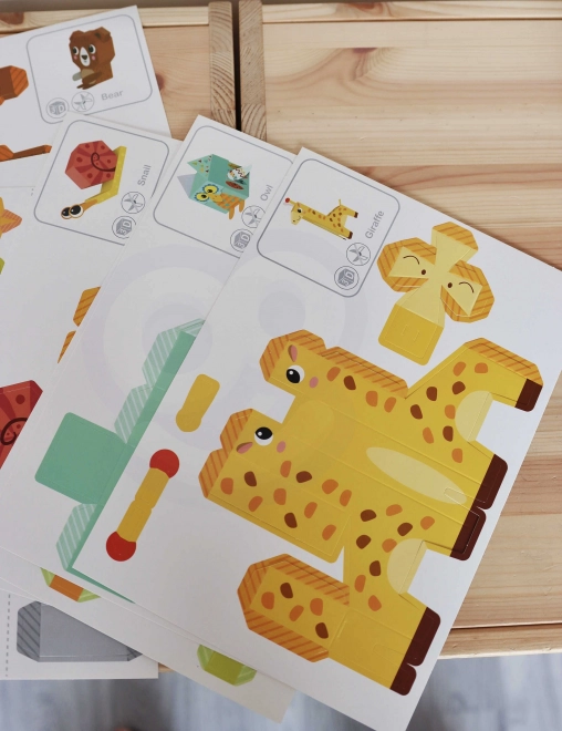 Kreativset Origami 3D Tiere - WOOPIE ART&FUN