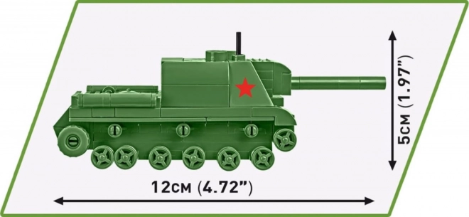 Konstruktionsspielzeug ISU 152 Panzer