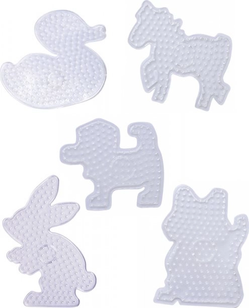 Playbox-Bügelperlenplatten XL Tiere