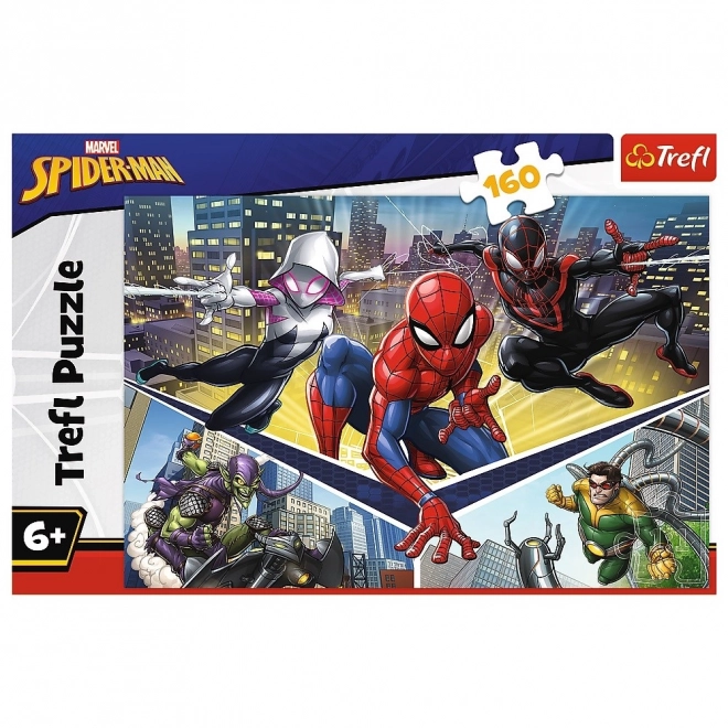 Spiderman Kraft Puzzle - 160 Teile